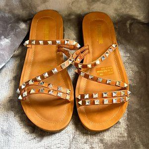 Studded Sandals